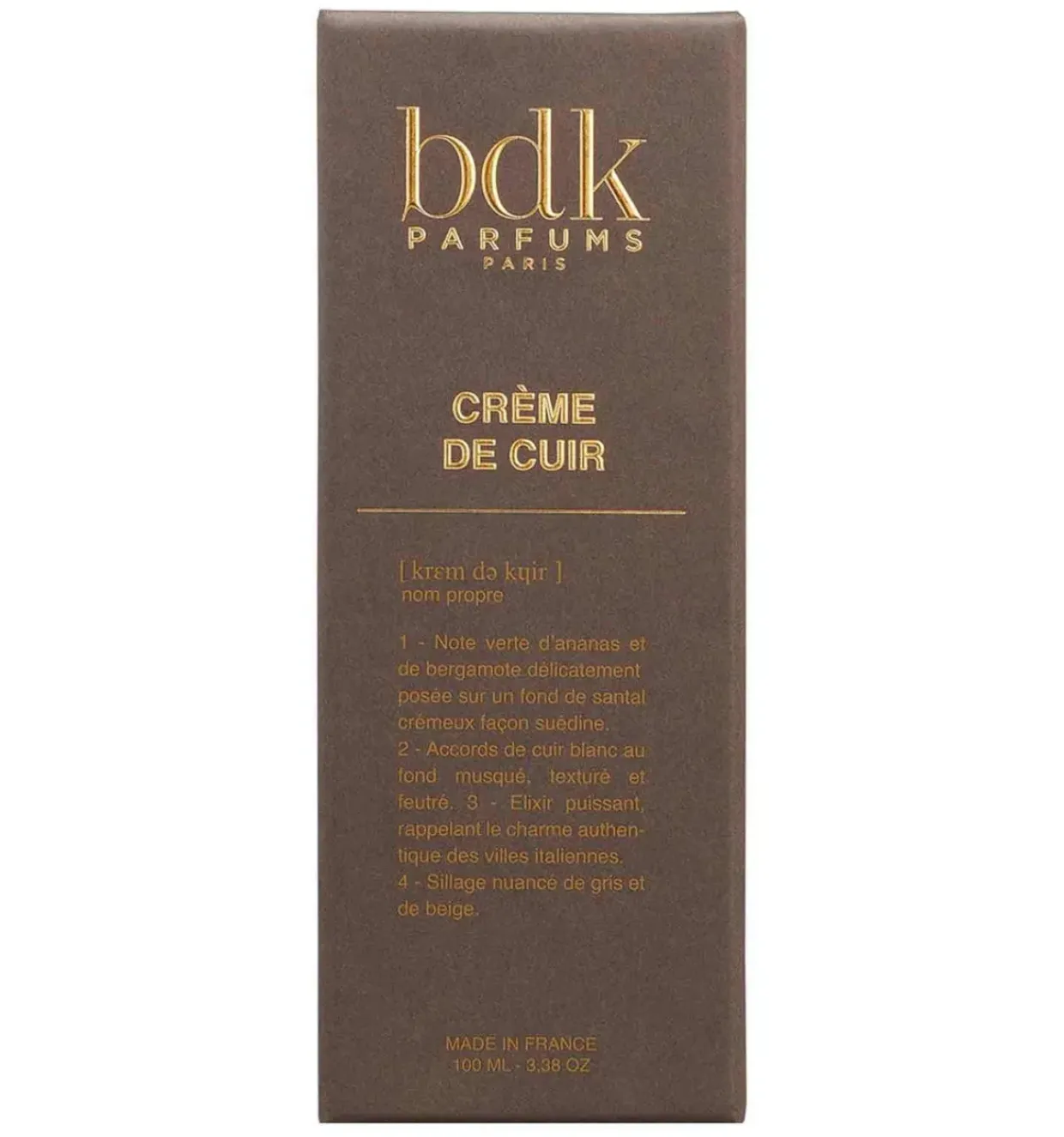 BDK Crème De Cuir Eau De Parfum