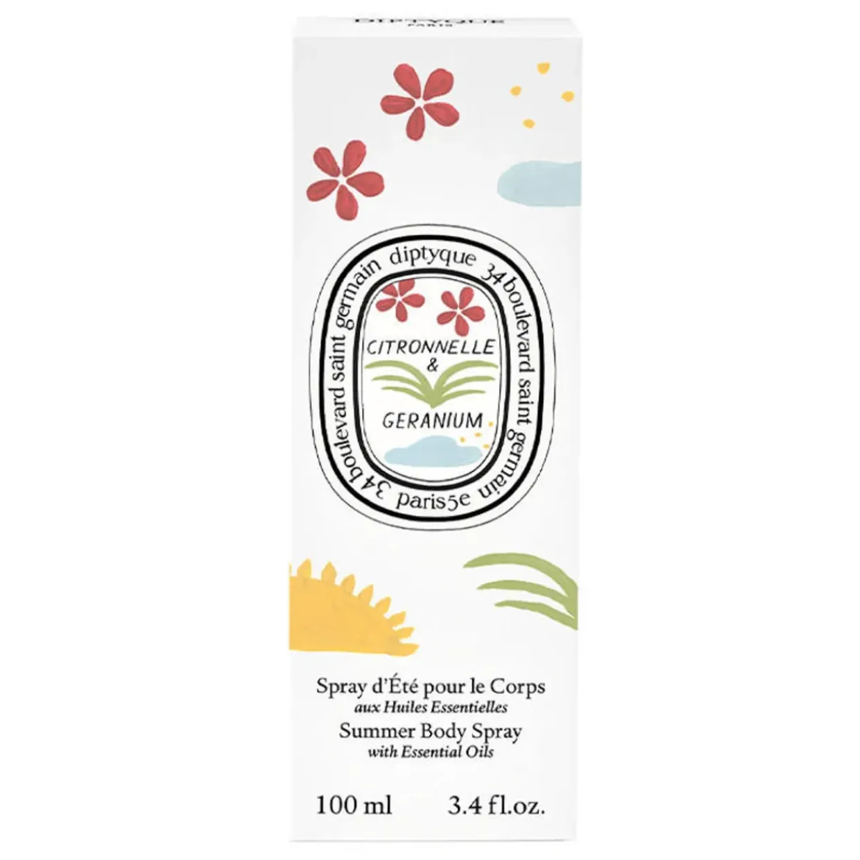 Citronelle & Géranium Body Spray