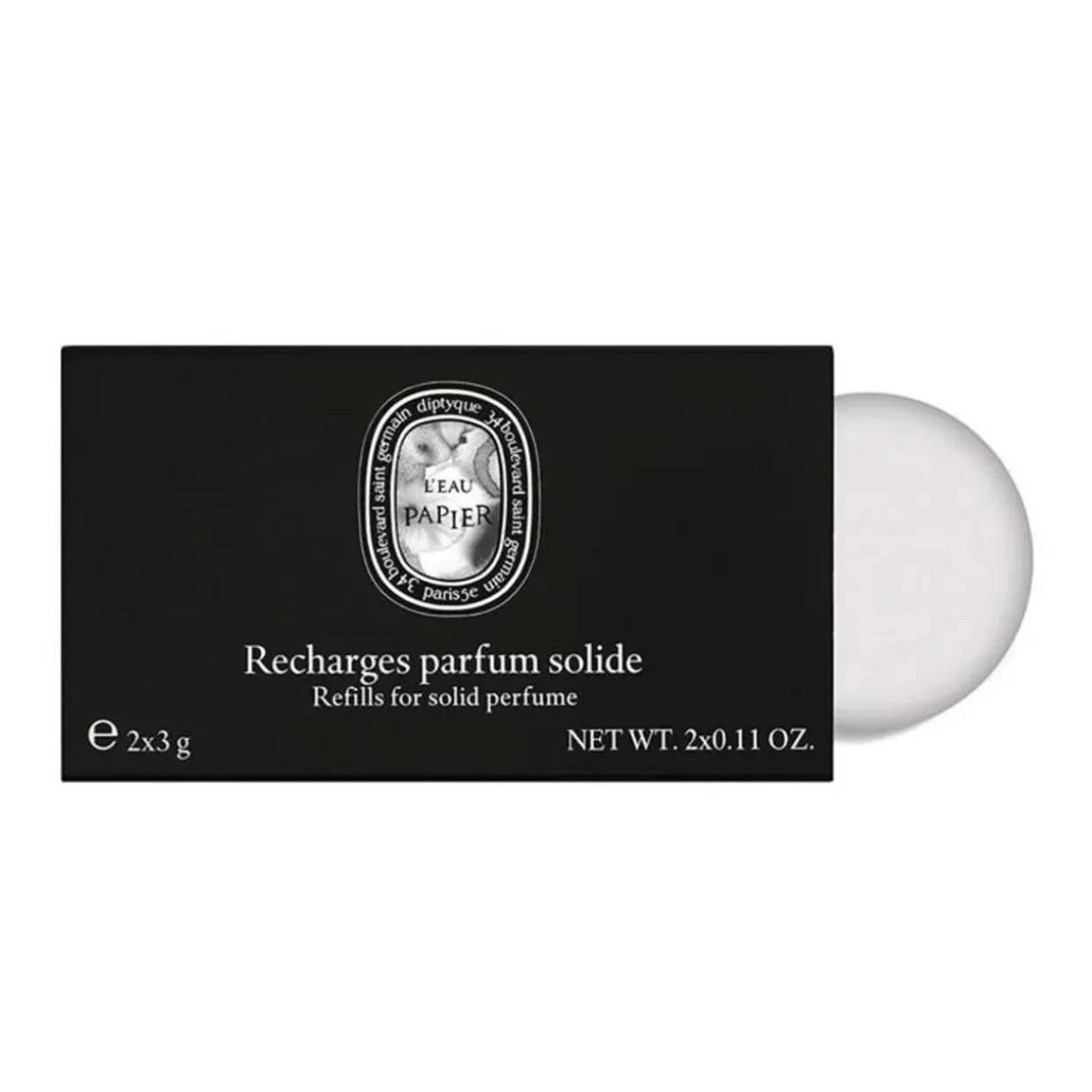 Ricarica profumo solido L’Eau Papier – 2x3g Limited edition