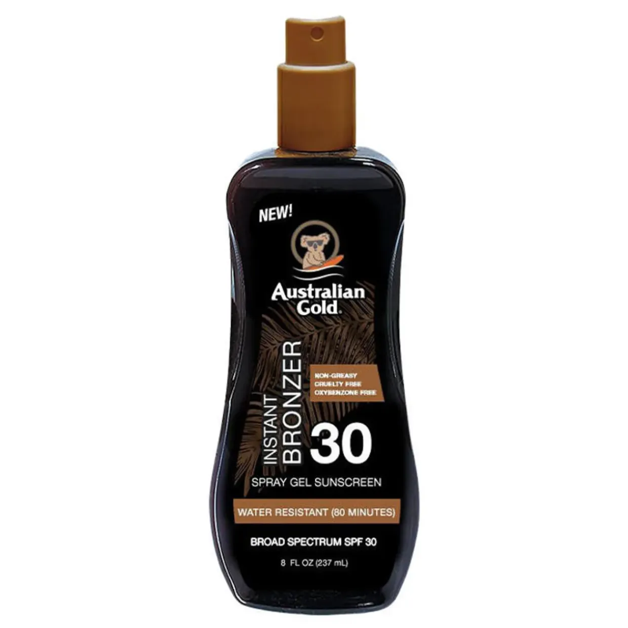 SPF 30 Spray Gel con bronzer 100ml